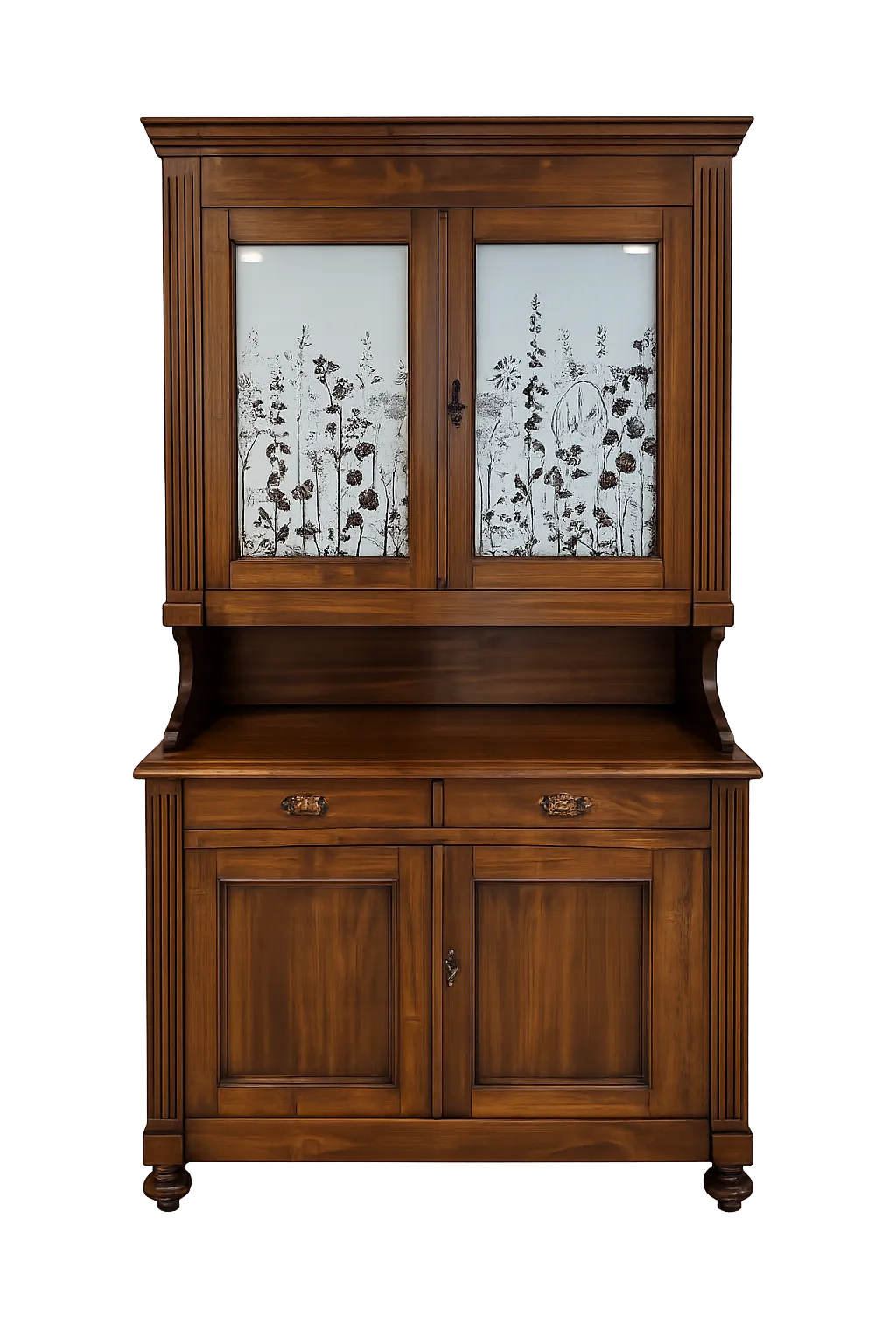 Credenza rustica monferrina restaurata